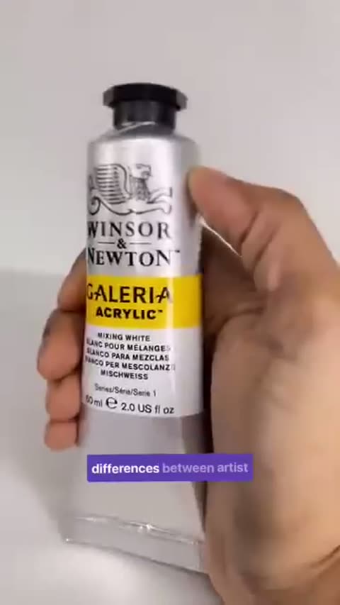 W&N Artist vs Professional
